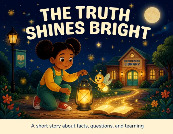 The Truth Shines Bright storybook
