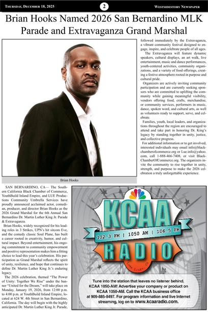 WSSNews | Volume 39 No. 40 — page 2