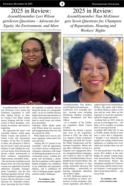 WSSNews | Volume 39 No. 40 — page 4