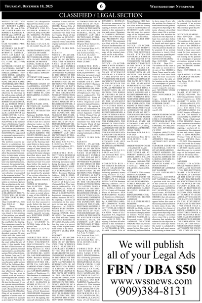 WSSNews | Volume 39 No. 40 — page 6