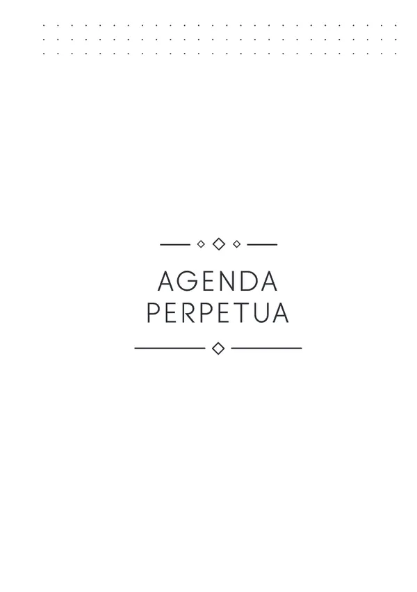  PERPETUA SEMANAL UNISEX