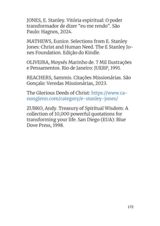 Stanley Jones em 450 Frases - Antologia — page 172