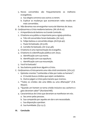 Sermões Missionários - Centenas de esboços de sermões sobre Evangelização e Missões — page 106