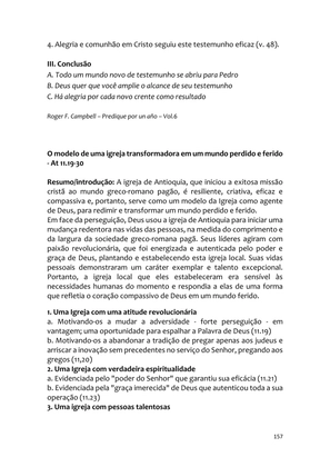 Sermões Missionários - Centenas de esboços de sermões sobre Evangelização e Missões — page 157