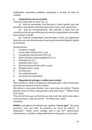 Sermões Missionários - Centenas de esboços de sermões sobre Evangelização e Missões — page 162