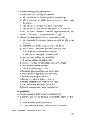 Sermões Missionários - Centenas de esboços de sermões sobre Evangelização e Missões — page 173