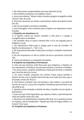 Sermões Missionários - Centenas de esboços de sermões sobre Evangelização e Missões — page 175