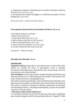 Sermões Missionários - Centenas de esboços de sermões sobre Evangelização e Missões — page 21