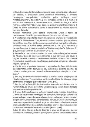 Sermões Missionários - Centenas de esboços de sermões sobre Evangelização e Missões — page 203