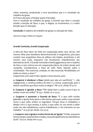 Sermões Missionários - Centenas de esboços de sermões sobre Evangelização e Missões — page 225