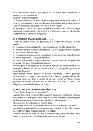 Sermões Missionários - Centenas de esboços de sermões sobre Evangelização e Missões — page 232