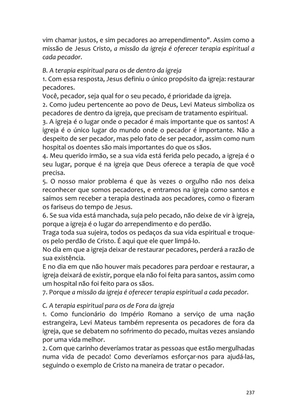 Sermões Missionários - Centenas de esboços de sermões sobre Evangelização e Missões — page 237