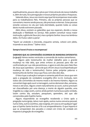 Sermões Missionários - Centenas de esboços de sermões sobre Evangelização e Missões — page 242