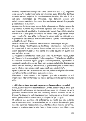 Sermões Missionários - Centenas de esboços de sermões sobre Evangelização e Missões — page 250