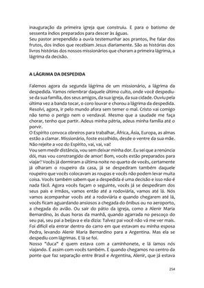 Sermões Missionários - Centenas de esboços de sermões sobre Evangelização e Missões — page 254