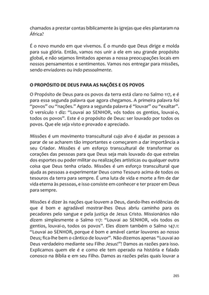 Sermões Missionários - Centenas de esboços de sermões sobre Evangelização e Missões — page 265