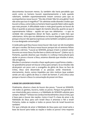 Sermões Missionários - Centenas de esboços de sermões sobre Evangelização e Missões — page 267