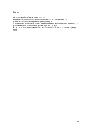 Sermões Missionários - Centenas de esboços de sermões sobre Evangelização e Missões — page 269