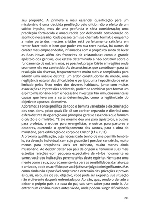 Sermões Missionários - Centenas de esboços de sermões sobre Evangelização e Missões — page 271