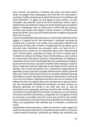 Sermões Missionários - Centenas de esboços de sermões sobre Evangelização e Missões — page 272