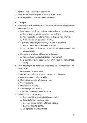 Sermões Missionários - Centenas de esboços de sermões sobre Evangelização e Missões — page 29