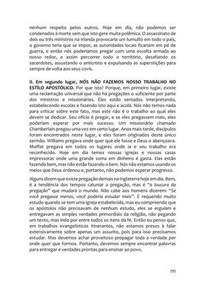Sermões Missionários - Centenas de esboços de sermões sobre Evangelização e Missões — page 292