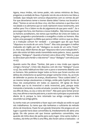 Sermões Missionários - Centenas de esboços de sermões sobre Evangelização e Missões — page 294