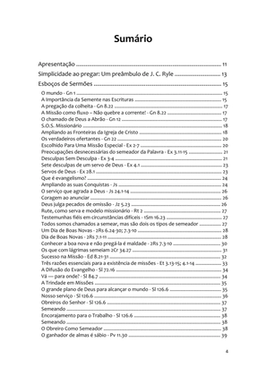 Sermões Missionários - Centenas de esboços de sermões sobre Evangelização e Missões — page 4