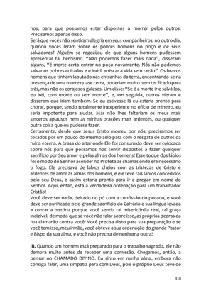 Sermões Missionários - Centenas de esboços de sermões sobre Evangelização e Missões — page 310
