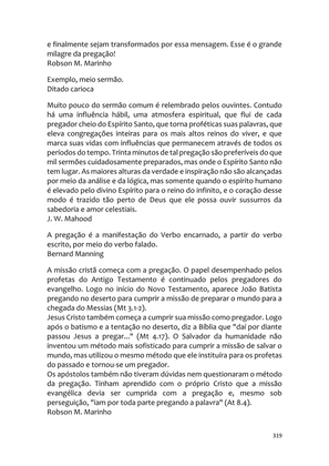 Sermões Missionários - Centenas de esboços de sermões sobre Evangelização e Missões — page 319