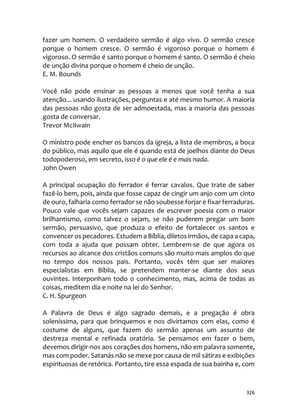 Sermões Missionários - Centenas de esboços de sermões sobre Evangelização e Missões — page 326