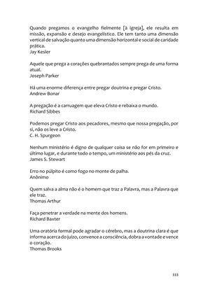 Sermões Missionários - Centenas de esboços de sermões sobre Evangelização e Missões — page 333