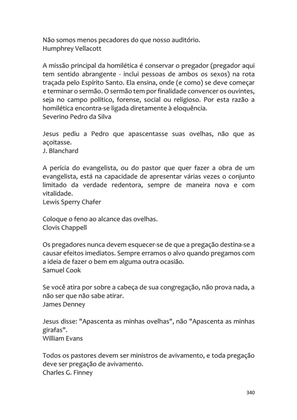 Sermões Missionários - Centenas de esboços de sermões sobre Evangelização e Missões — page 340