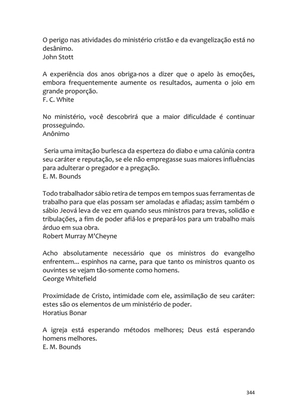 Sermões Missionários - Centenas de esboços de sermões sobre Evangelização e Missões — page 344