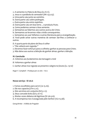 Sermões Missionários - Centenas de esboços de sermões sobre Evangelização e Missões — page 36