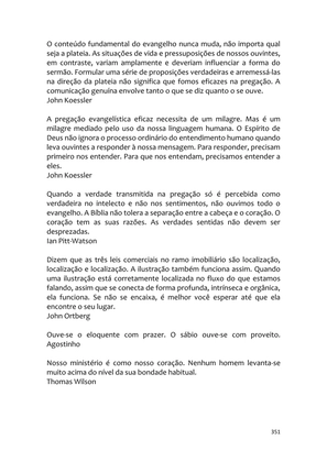 Sermões Missionários - Centenas de esboços de sermões sobre Evangelização e Missões — page 351