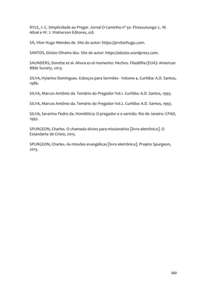 Sermões Missionários - Centenas de esboços de sermões sobre Evangelização e Missões — page 360