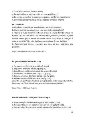 Sermões Missionários - Centenas de esboços de sermões sobre Evangelização e Missões — page 41