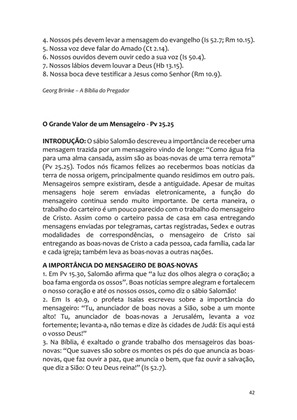 Sermões Missionários - Centenas de esboços de sermões sobre Evangelização e Missões — page 42