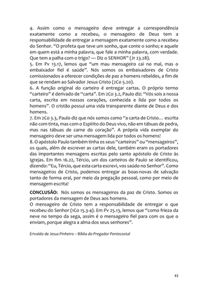 Sermões Missionários - Centenas de esboços de sermões sobre Evangelização e Missões — page 43