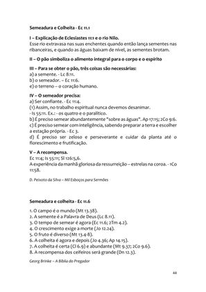 Sermões Missionários - Centenas de esboços de sermões sobre Evangelização e Missões — page 44