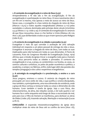 Sermões Missionários - Centenas de esboços de sermões sobre Evangelização e Missões — page 60