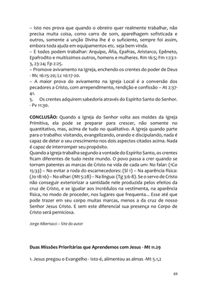 Sermões Missionários - Centenas de esboços de sermões sobre Evangelização e Missões — page 69