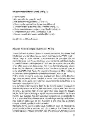 Sermões Missionários - Centenas de esboços de sermões sobre Evangelização e Missões — page 72