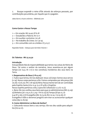 Sermões Missionários - Centenas de esboços de sermões sobre Evangelização e Missões — page 75