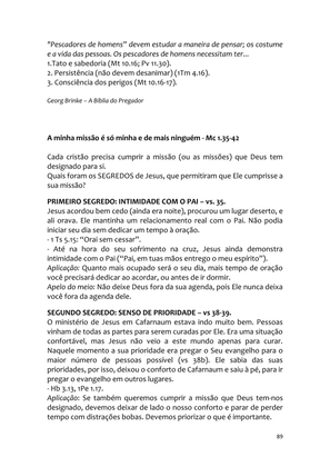 Sermões Missionários - Centenas de esboços de sermões sobre Evangelização e Missões — page 89