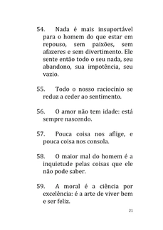100 Frases de Blaise Pascal — page 21