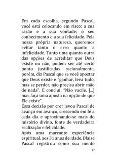 100 Frases de Blaise Pascal — page 37