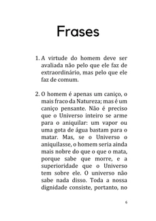100 Frases de Blaise Pascal — page 6