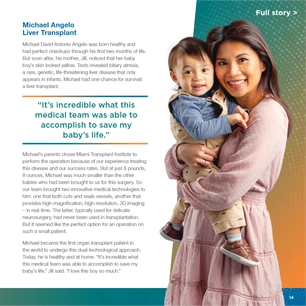 Miami Transplant Institute - The Miracle of Transplantation — page 15